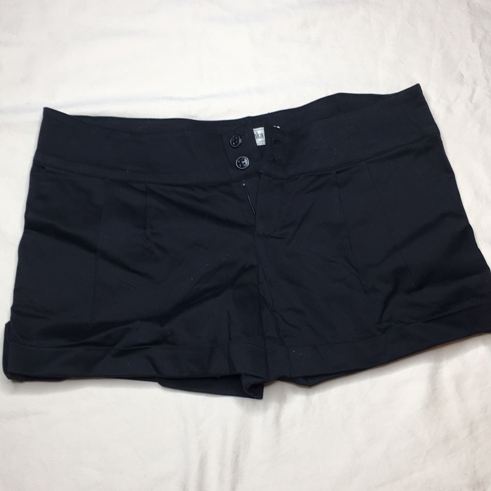 Bershka Black Shorts